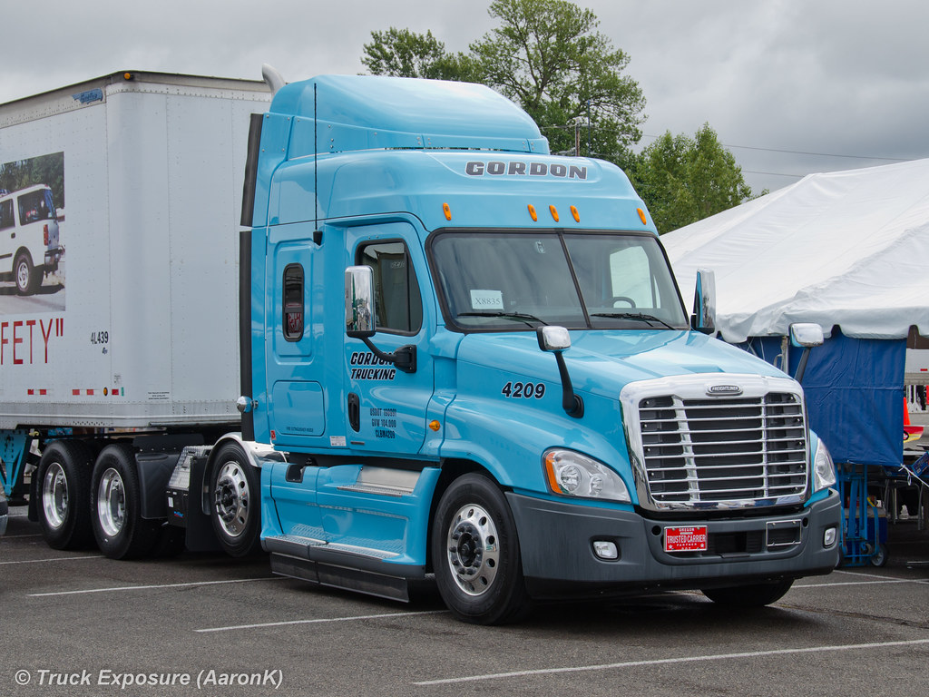 Gordon Trucking Freightliner Cascadia WA Truck Driving Cha… Flickr