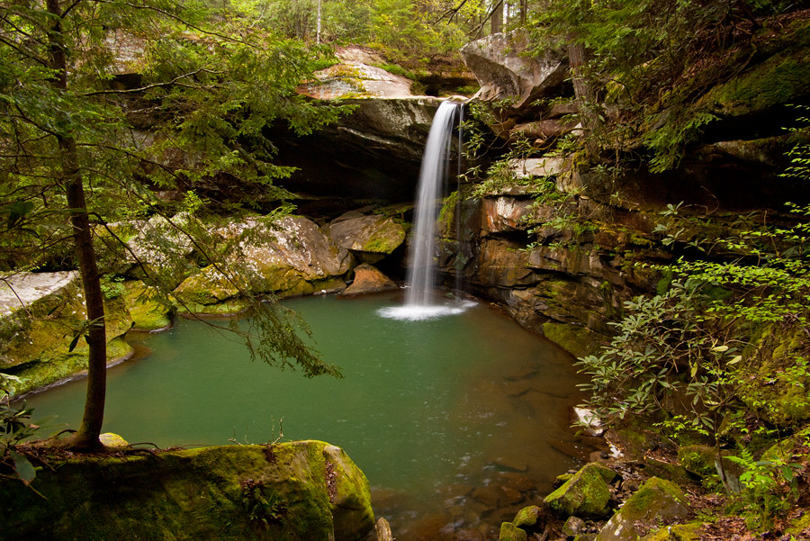 Flat Lick Falls in Jackson county, KY 4 Ulrich Burkhalter Flickr