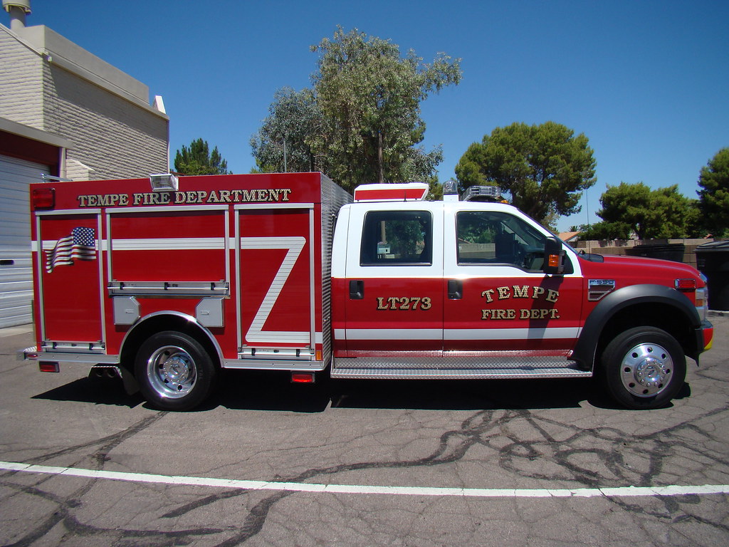 Ladder Tender 273, Tempe Fire Department 2008 Ford F550 Wh… Flickr