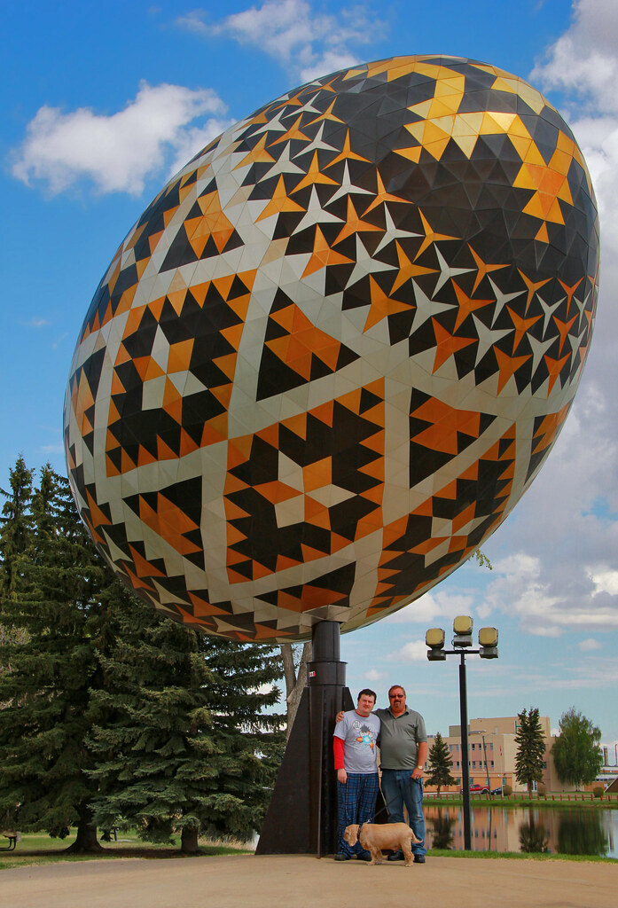 World's Largest Easter Egg Vegreville Alberta Another on… Flickr