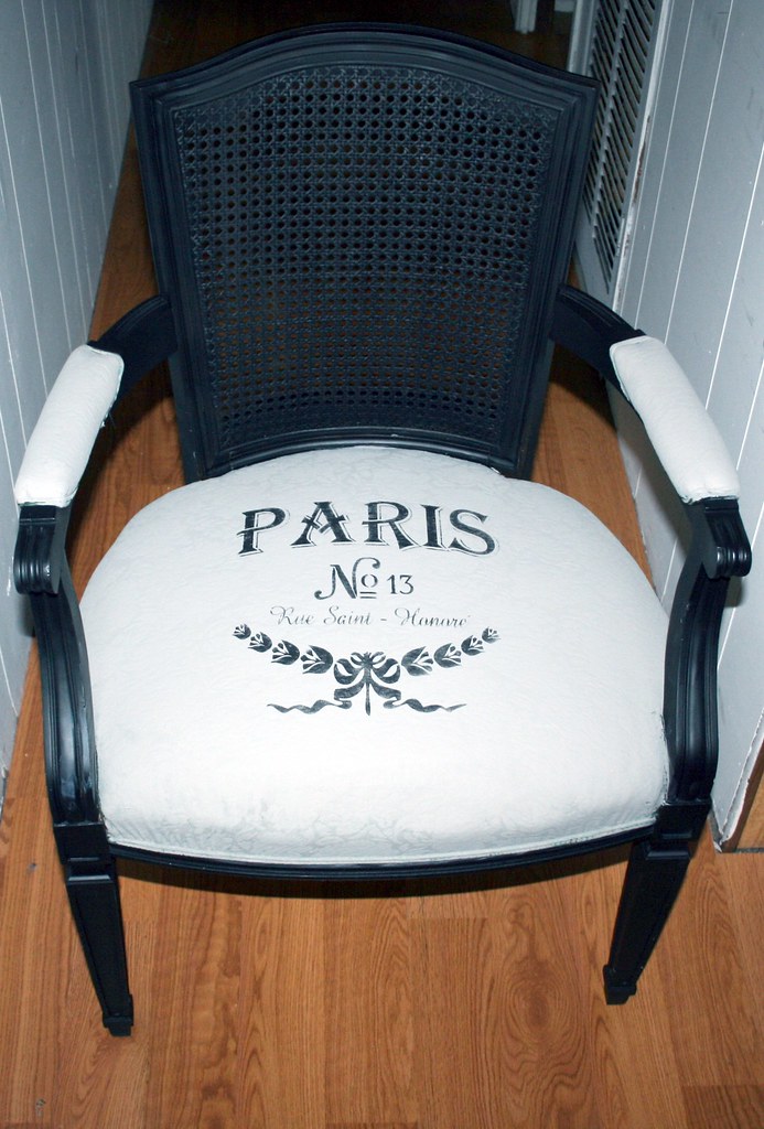 Fabric with Annie Sloan Chalk Paint Fabric with Annie Sloa… Flickr