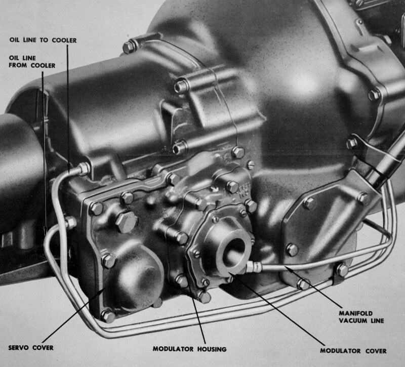 1950 Power Glide Trans Cooler Lines Chevy Message Forum Restoration