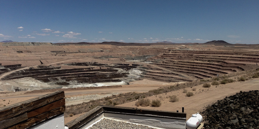 Panorama of the world's largest open pit Boron Mine Rio Ti… Flickr