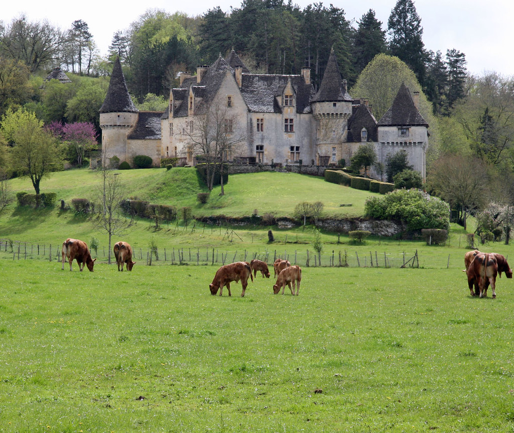 Périgord Le château de la Grande Filolie (XVe XVIIe) prè… Flickr
