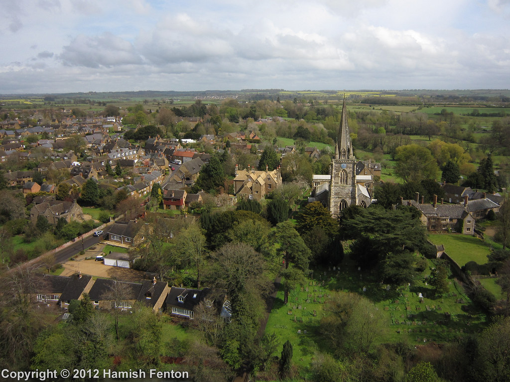 Adderbury, Oxfordshire. View over Adderbury (East), Oxford… Flickr