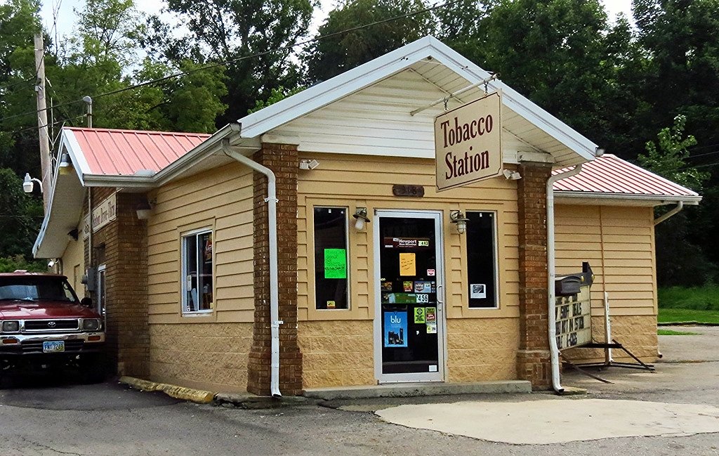 Tobacco Station We saw this unique business in Oak Hill Oh… Flickr