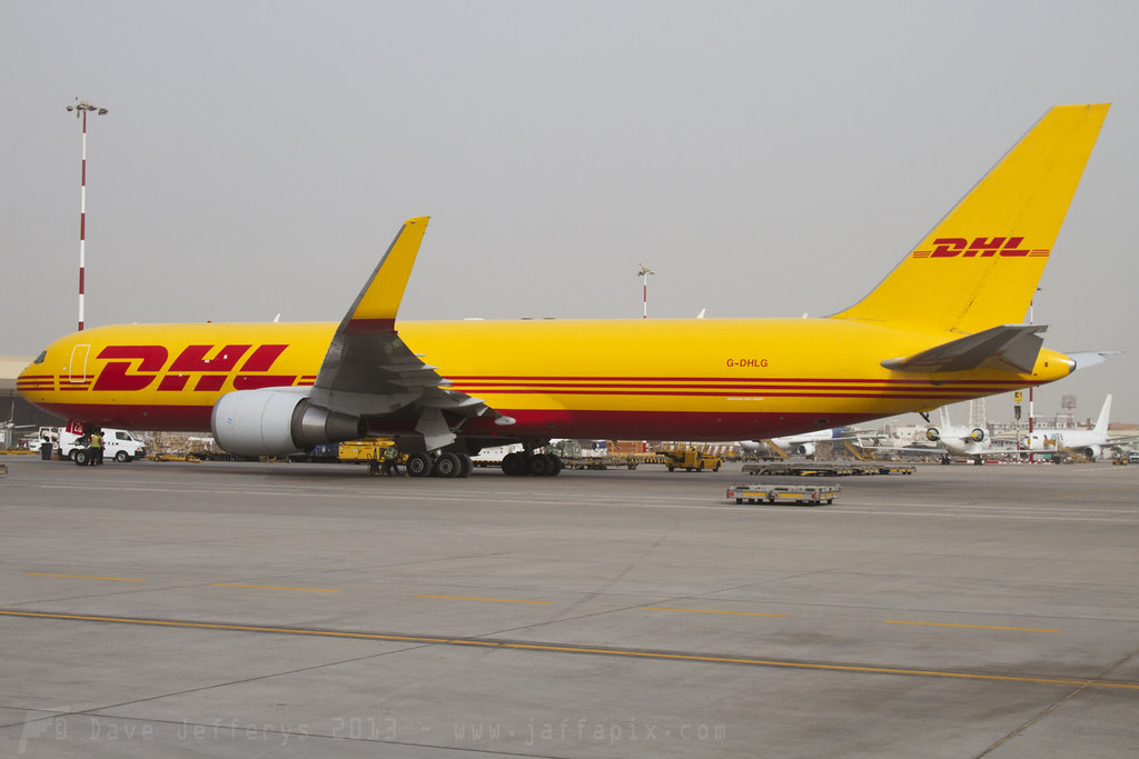 GDHLG B767300F DHL Air UK Thanks to DHL Aviation Bahrain… Flickr