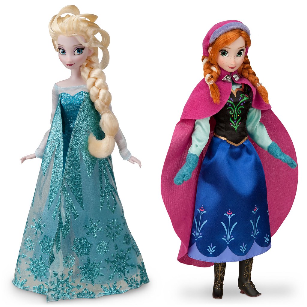 Elsa and Anna Doll Set 11'' Frozen US Disney Store P… Flickr
