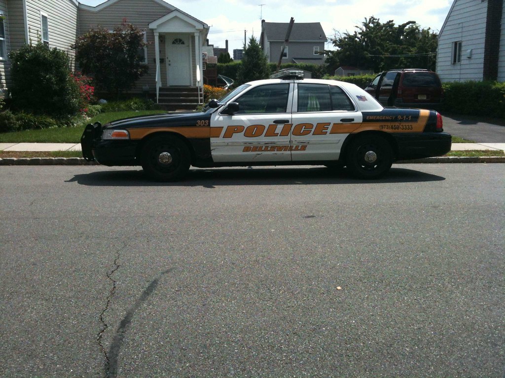 Belleville Police (NJ) car 303 Has some damage on the fron… Flickr