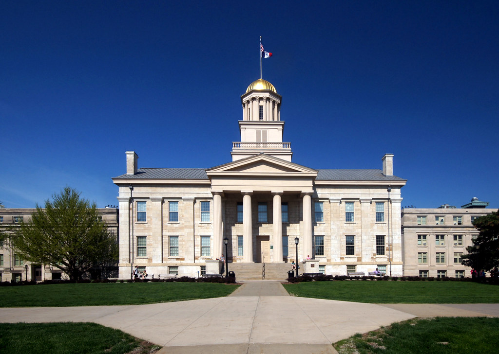 Iowa Old Capitol Building Iowa City, Iowa. Ckick for detai… Flickr