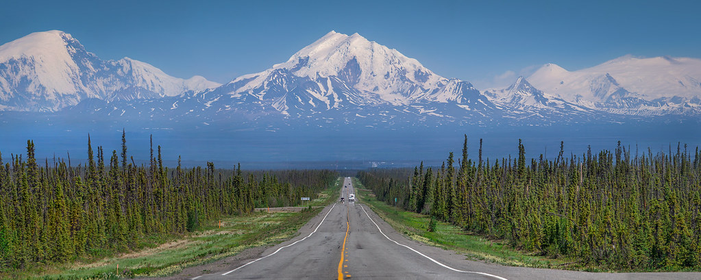 Wrangell Mountains during the day... This was taken on