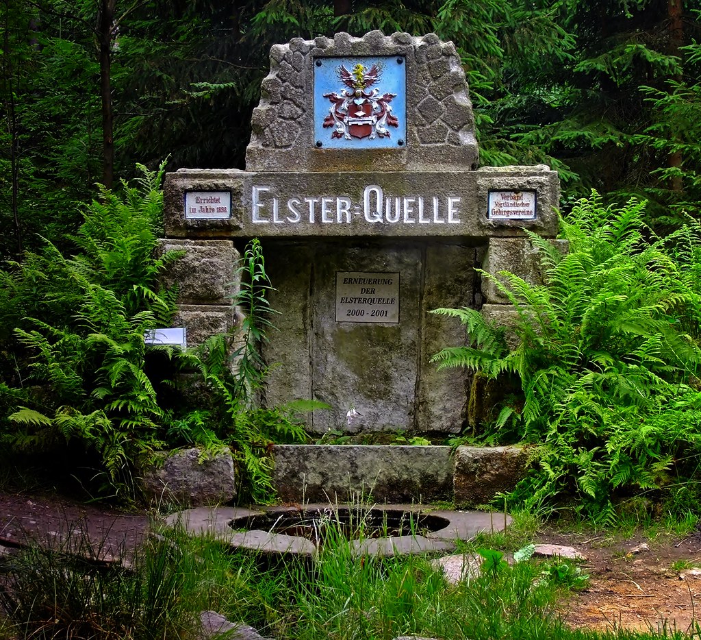 die Quelle der weißen Elster bei Výhledy (Steingrün) in Ts… Flickr