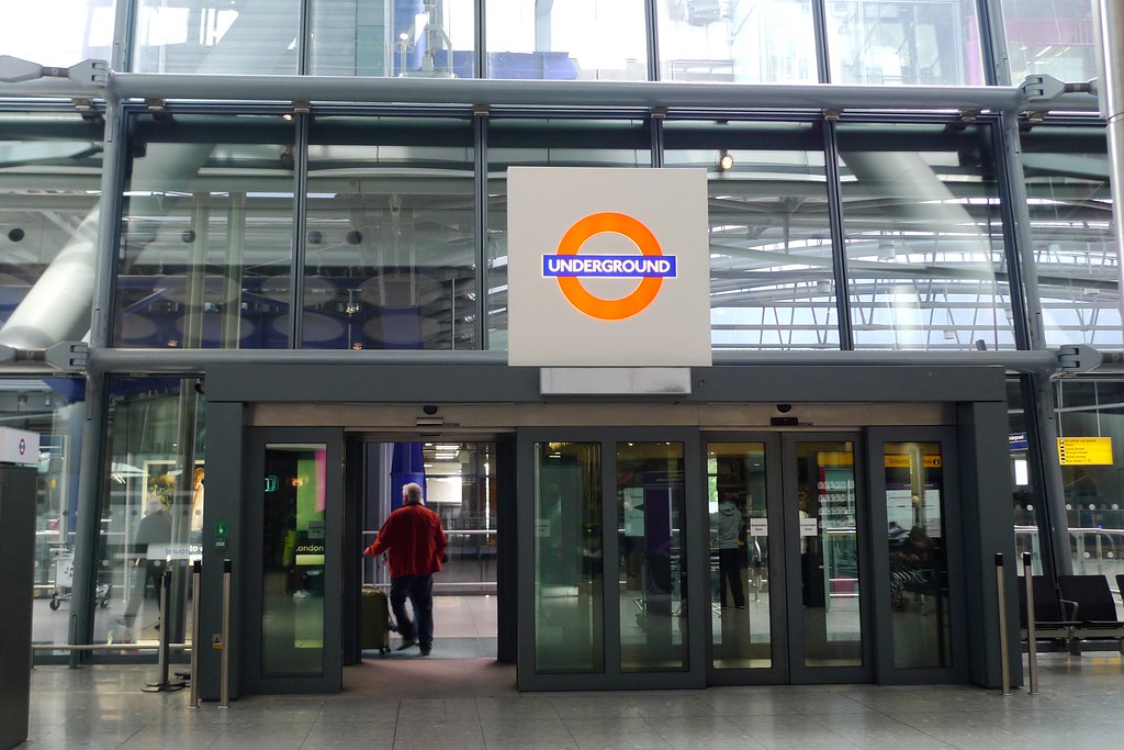 Heathrow Terminal 5 station An underground station for the… Flickr