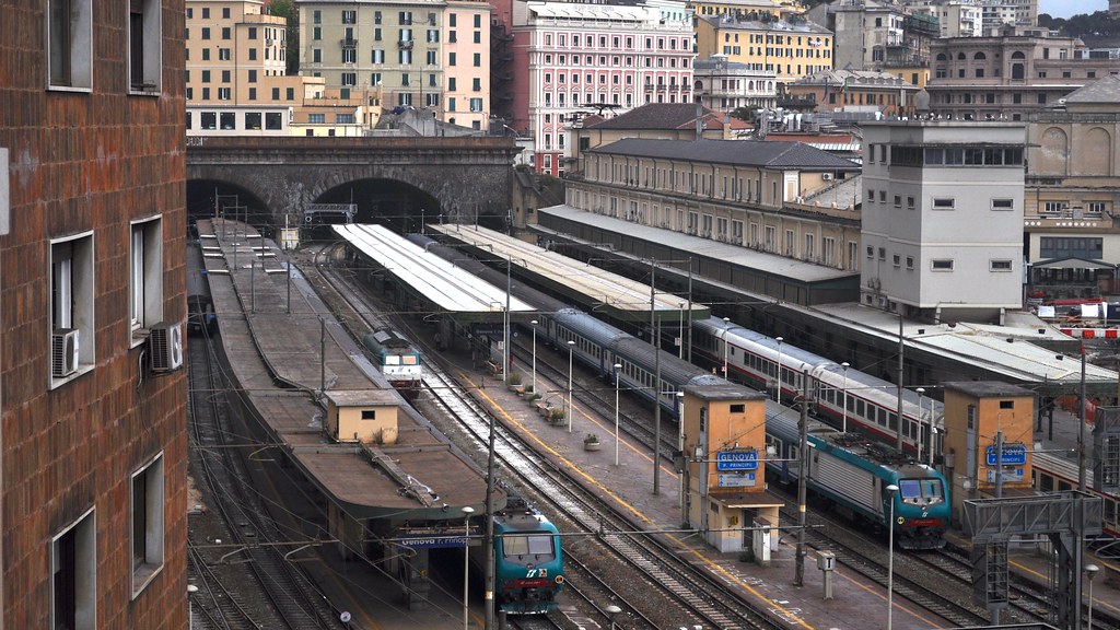 Genova Piazza Principe railway station, Genoa, Liguria Flickr