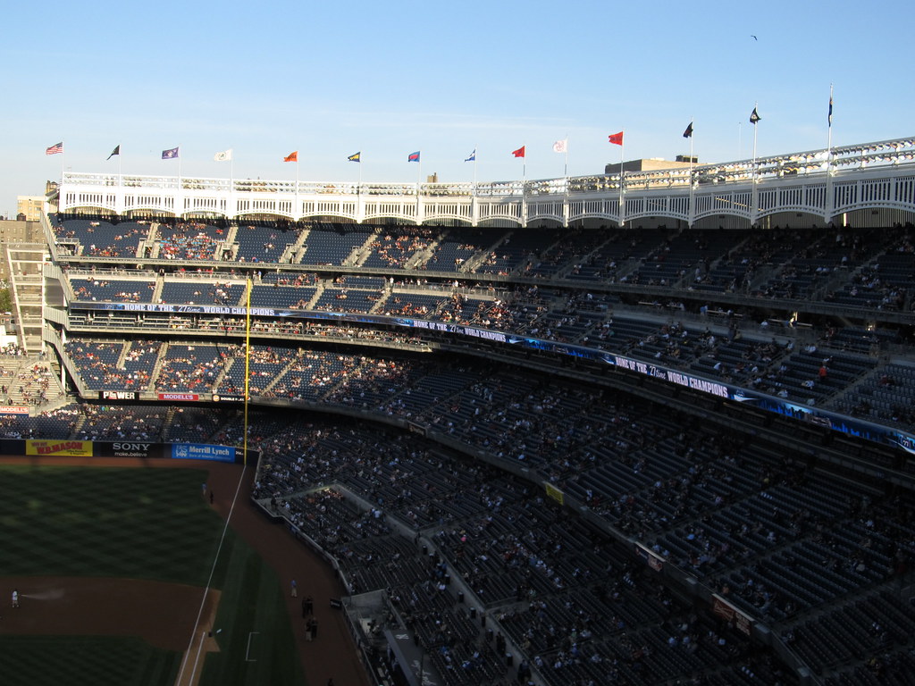 First Base/Right Field Grandstands, Yankee Stadium, the Br… Flickr