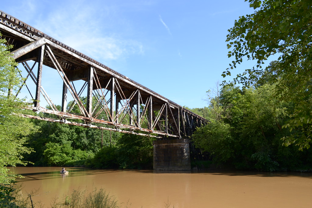 Train Trestle, Cooleemee NC, Davie County This unusual tra… Flickr