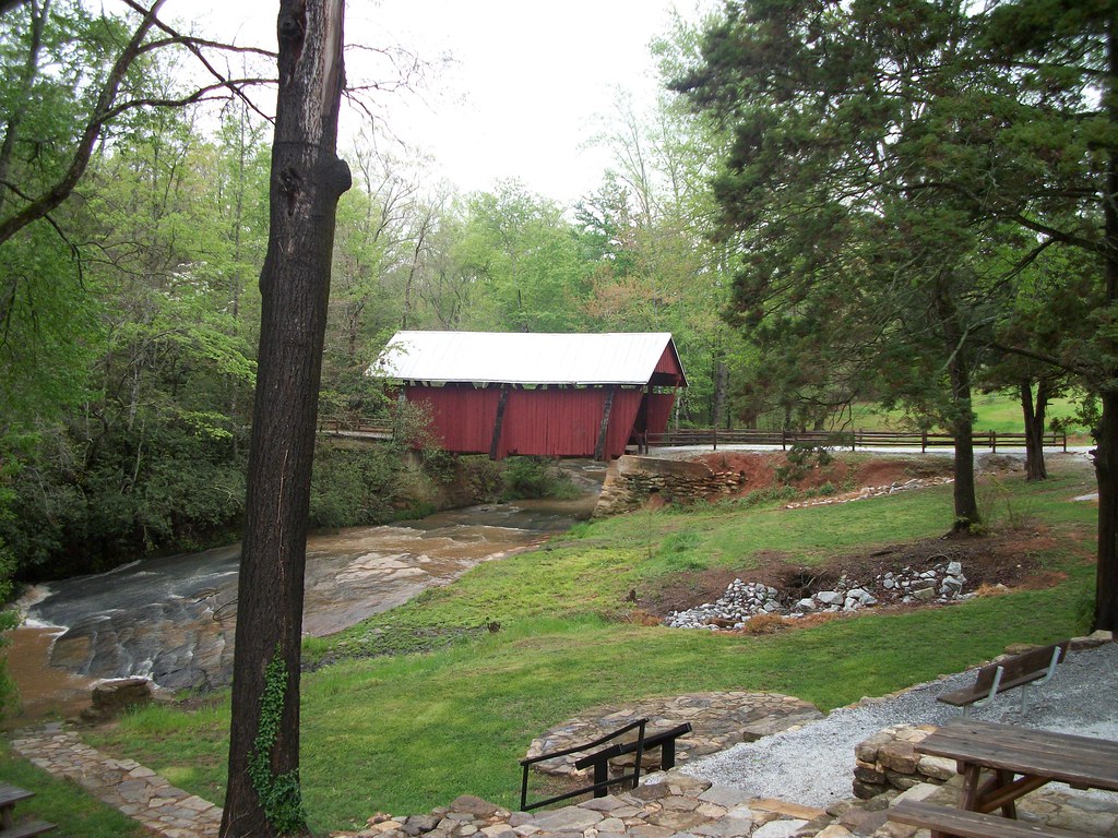 Upstate South Carolina 2012 Campbell's Covered Bridge is a… Flickr