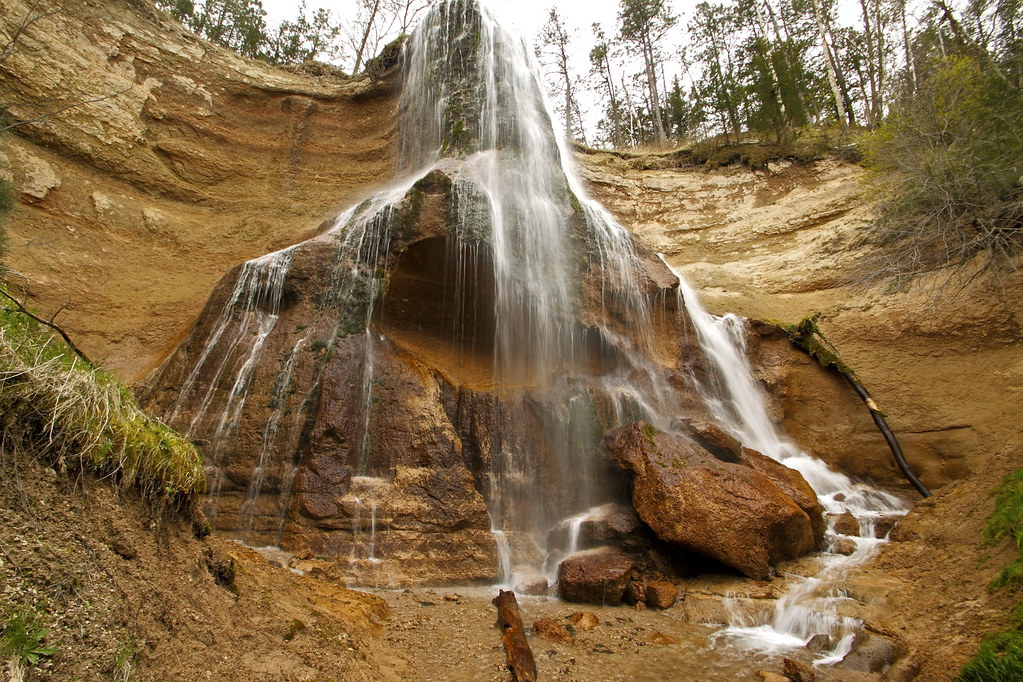 Nebraska's Tallest Waterfall Most of us back East think of… Flickr
