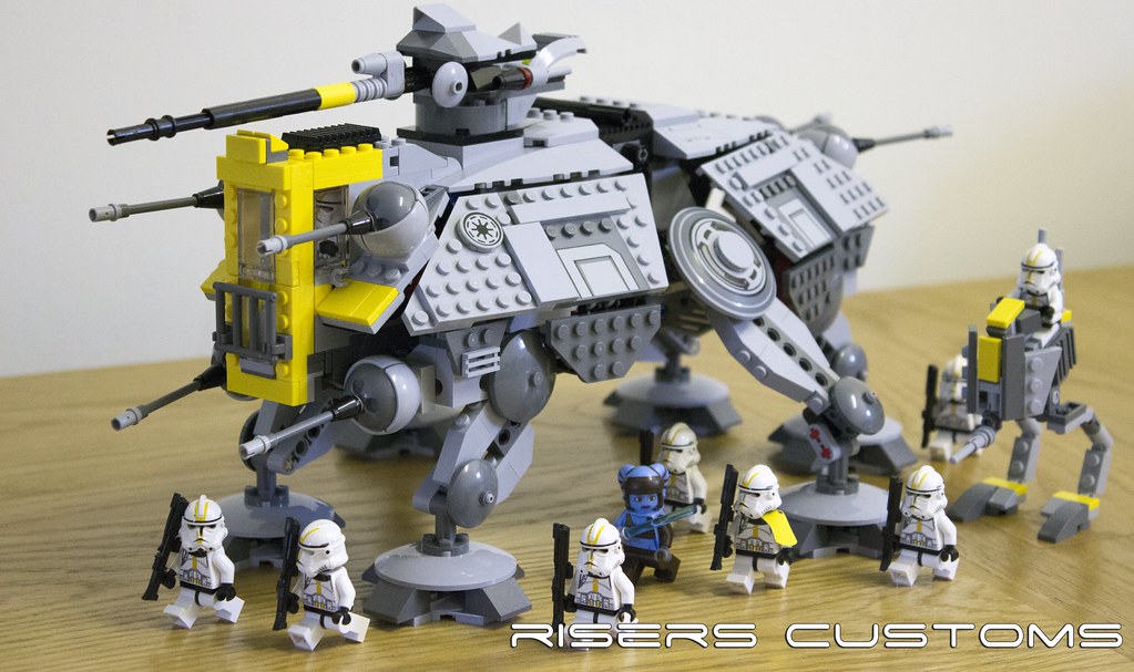 Lego Star Wars Custom Republic 327th ATTE & ATRT Flickr