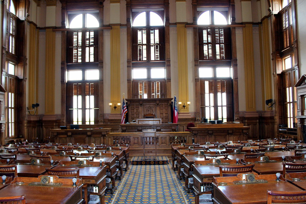 Atlanta Downtown State Capitol Senate Chamber… Flickr
