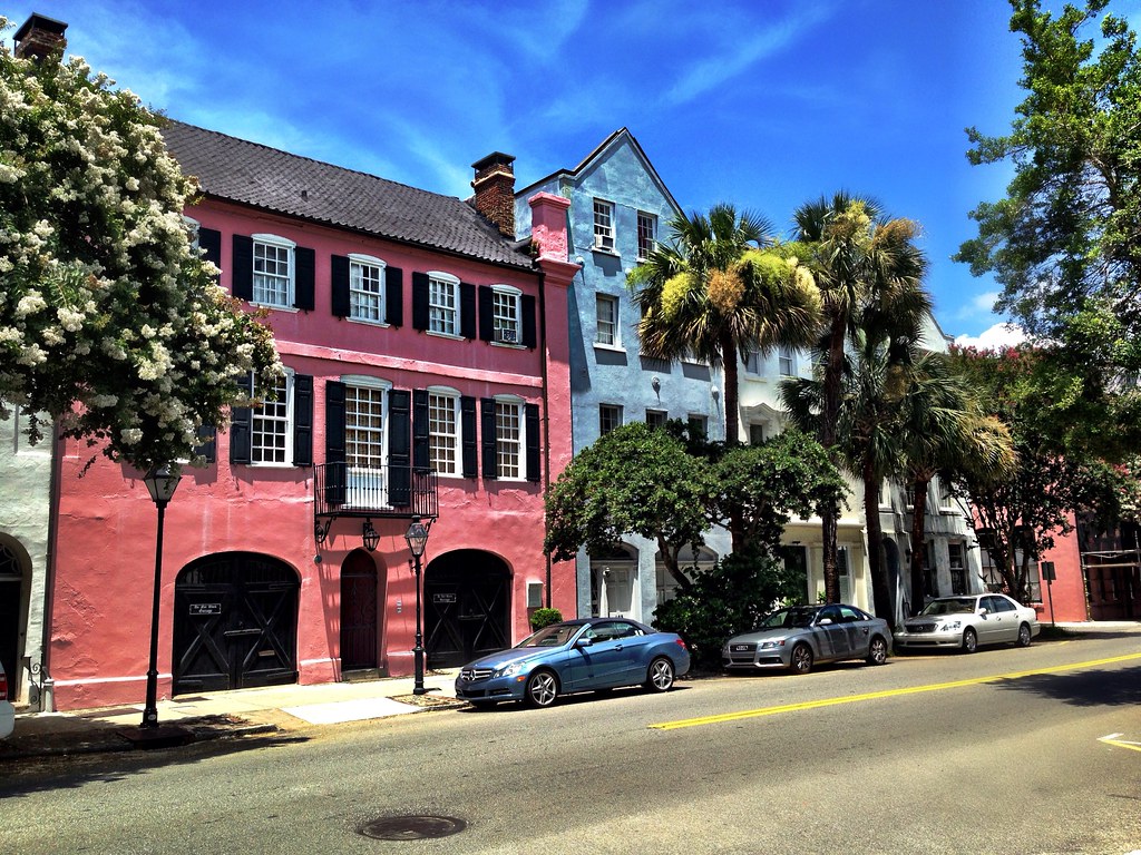 Rainbow Row Charleston South Carolina David Shankbone Flickr