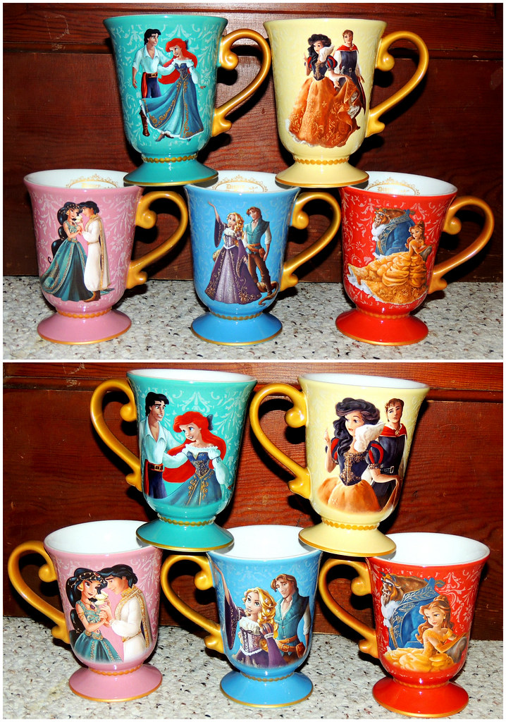 Disney Fairytale Designer Collection Mug Set! All 5 of the… Flickr