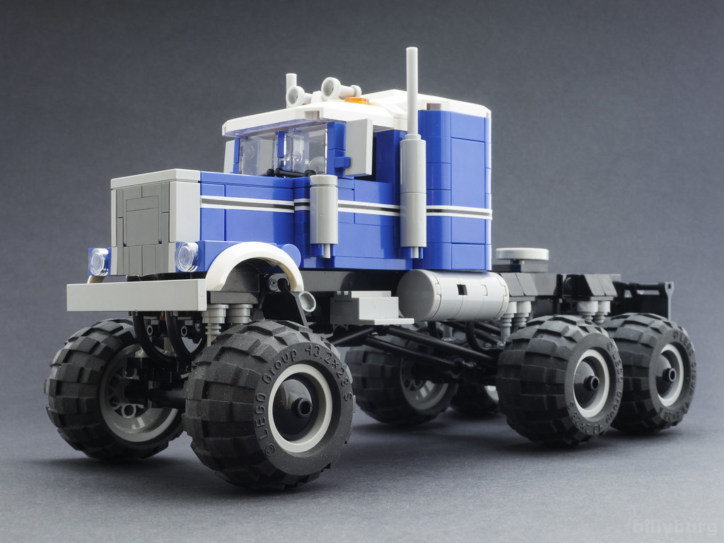 Peterbilt Monster Truck Like most Lego lovers, I guess I g… Flickr