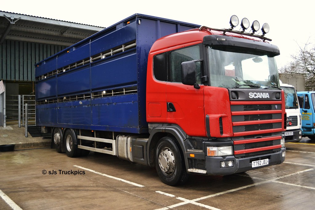 Livestock Transport Unknown Haulier Bakewell Market Scania