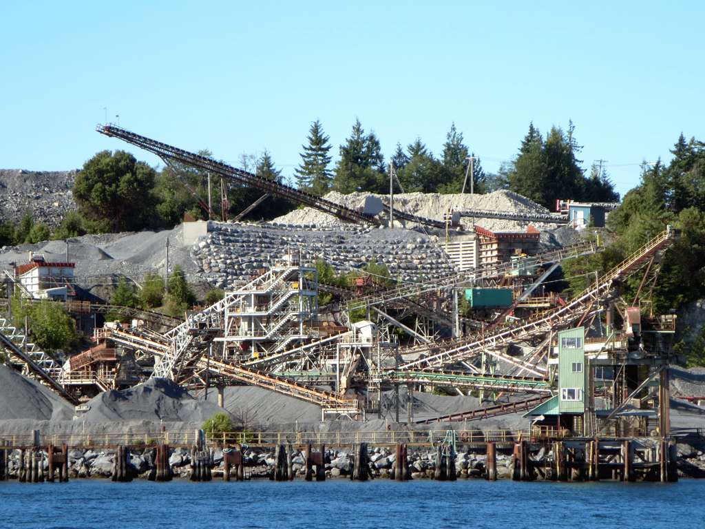 Blubber Bay Until 2010 the Ash Grove Cement Company operat… Flickr