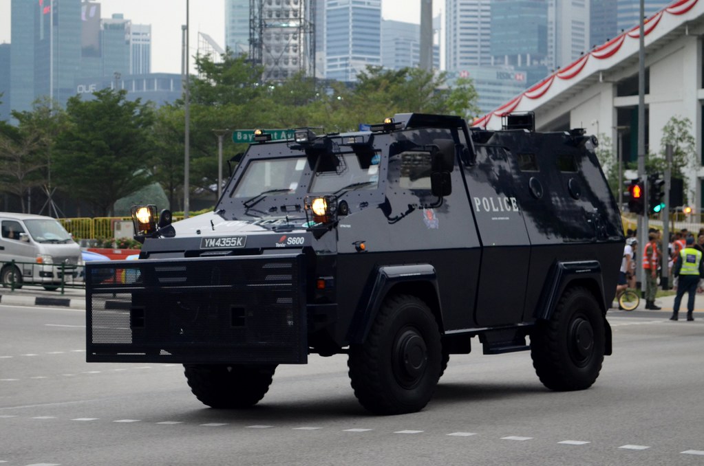 Singapore Police Force Tenix S600 Armoured Personnel Carri… Flickr