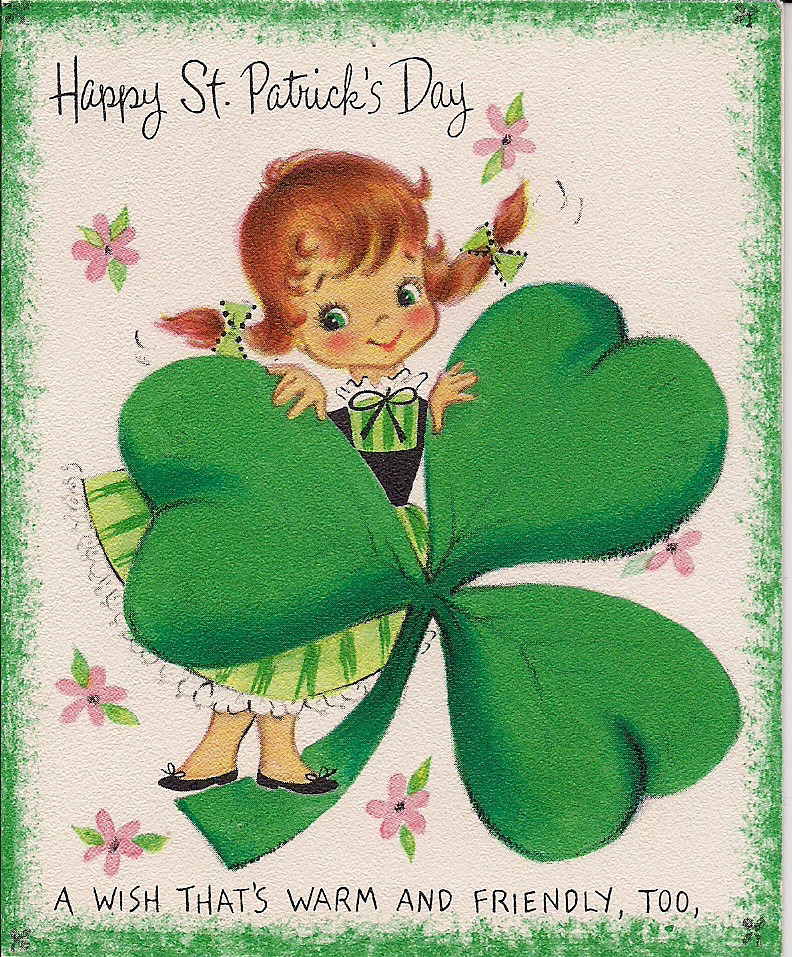 vintage st patrick's day card susy Flickr