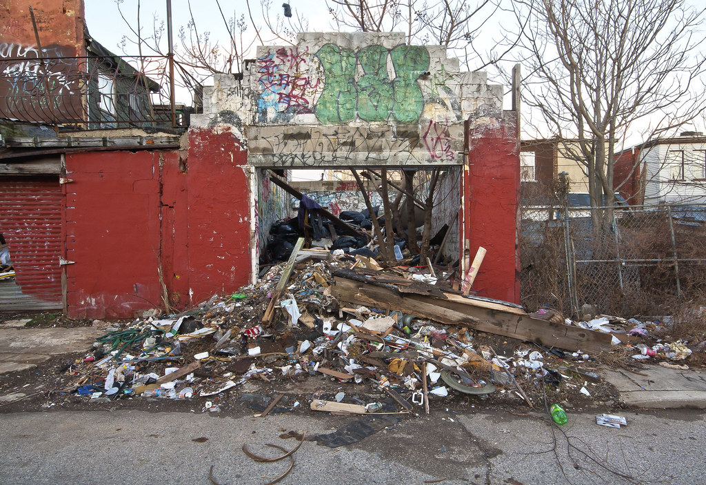 garage dump, kensington, north philadelphia Philadelphia P… Flickr