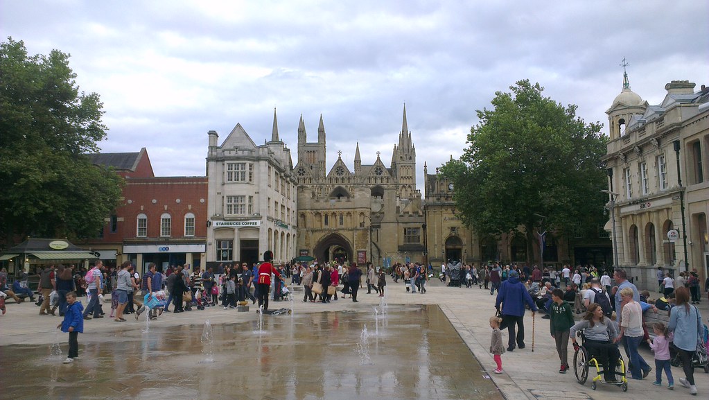 Peterborough Town Centre Map