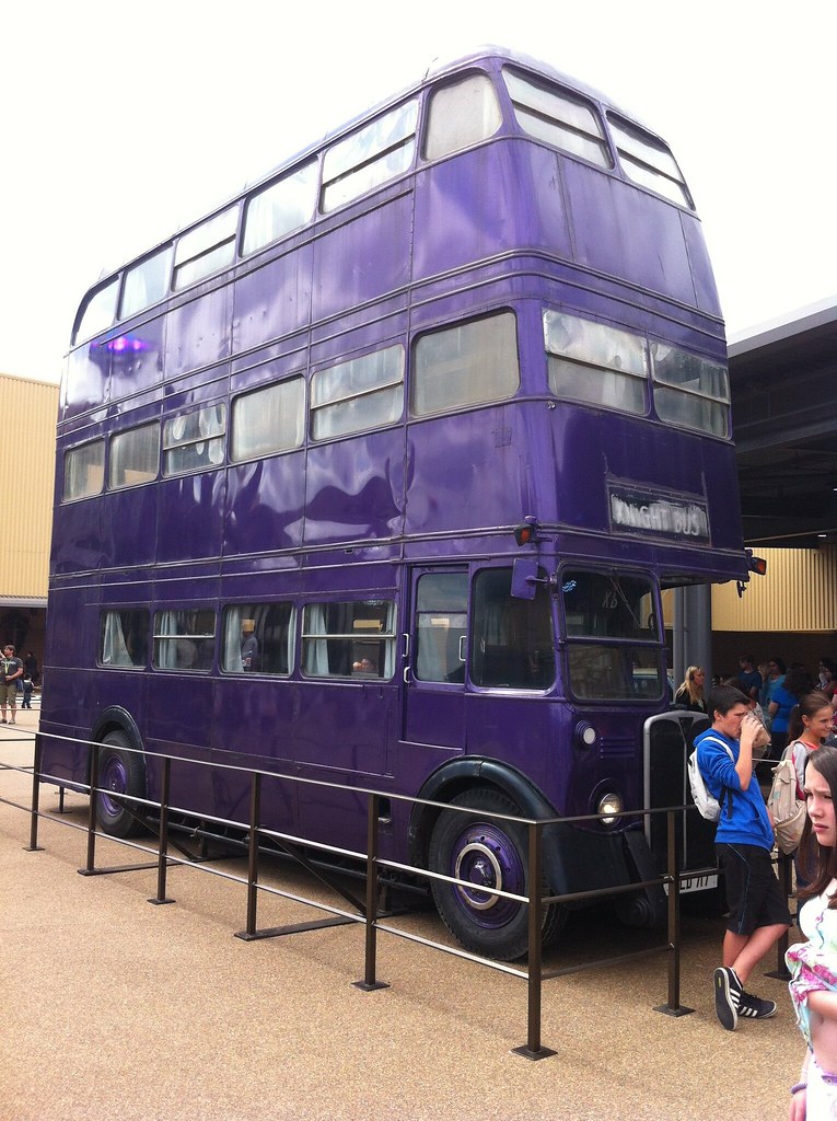 Harry Potter Knight Bus The Harry Potter triple decker is … Flickr