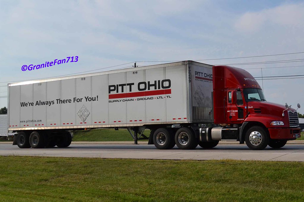 Pitt Ohio Express Mack Pinnacle Trucks, Buses, & Trains by