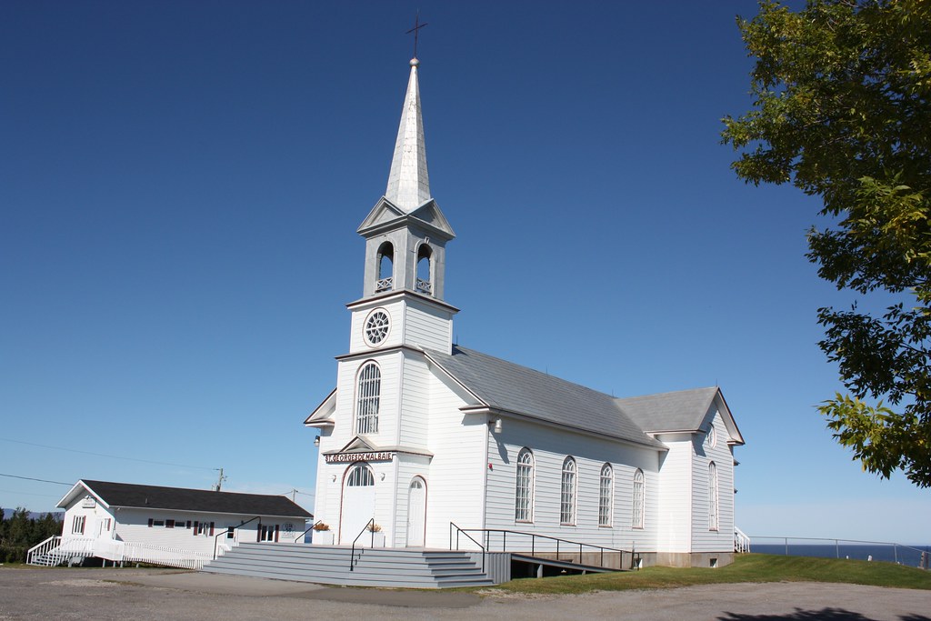 Quebec The church in Flickr