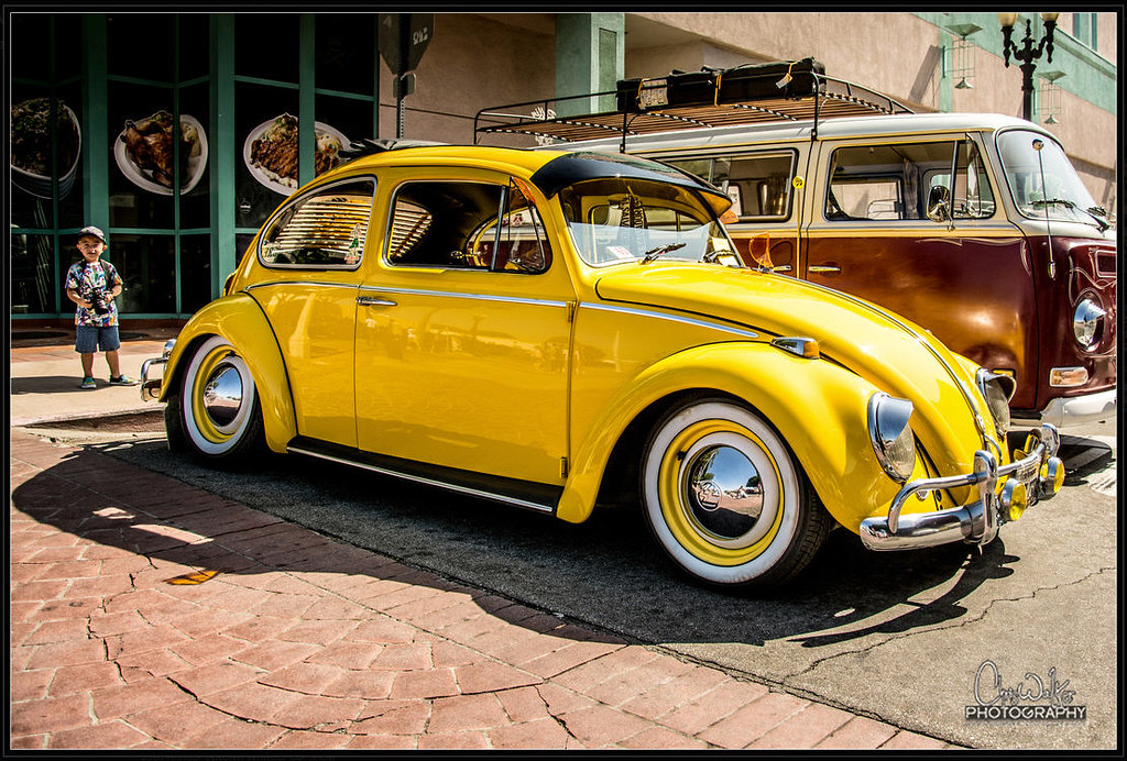 Lemon Slug Bug This Lemon Yellow slug bug was nice and cle… Flickr