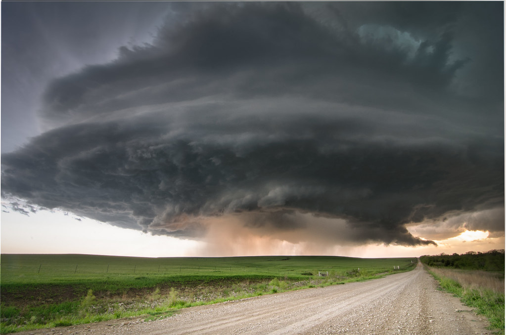 Severy Supercell Supercell thunderstorm approaches Severy,… Flickr