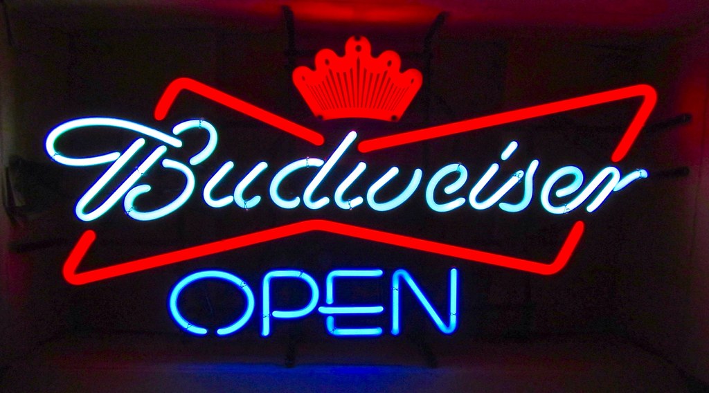 budweiser neon signs for sale