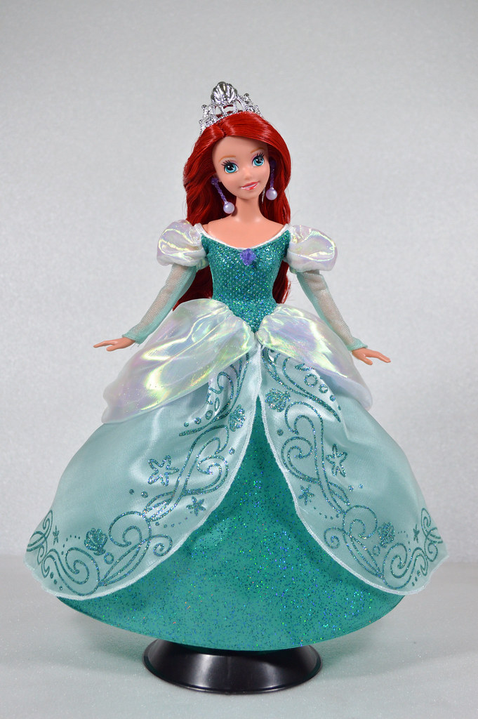 Mattel Holiday Princess Ariel Doll Full Body (front) Flickr