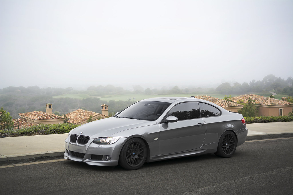 Charcoal Gray BMW 335i on Black VMR Wheels Took a few pics… Flickr