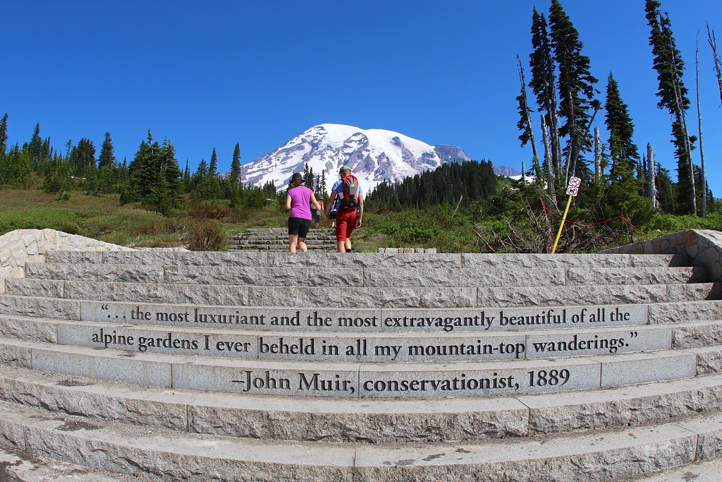 Quote by John Muir in Paradise The stair begins from Parad… Flickr