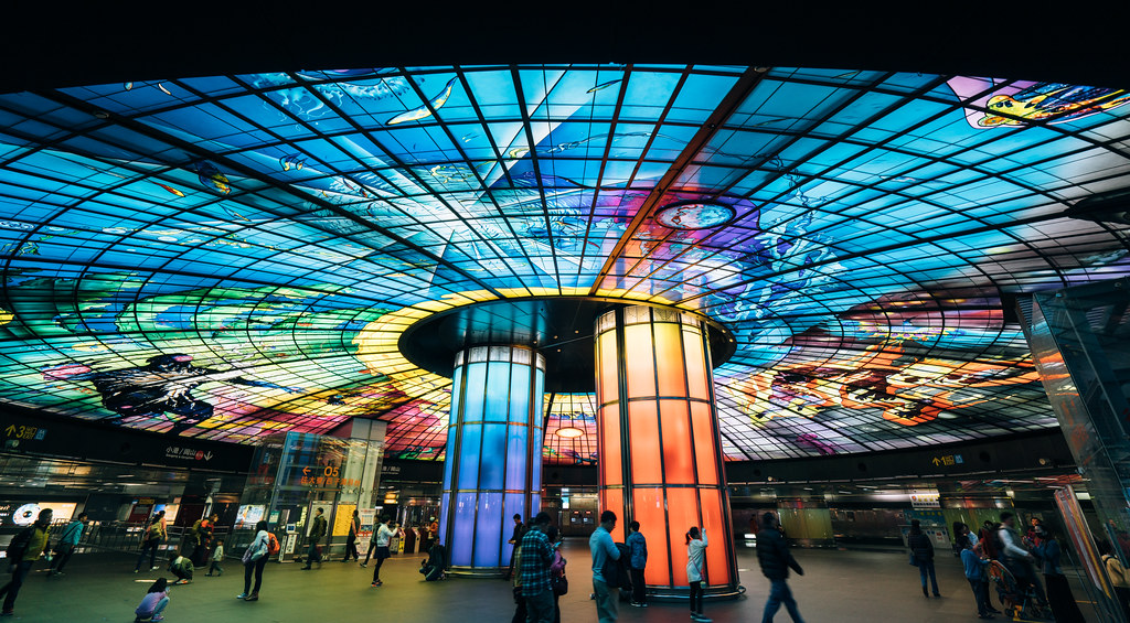 COLORS MRT Formosa Boulevard Station, Kaohsiung, Taiwan Hsuanya