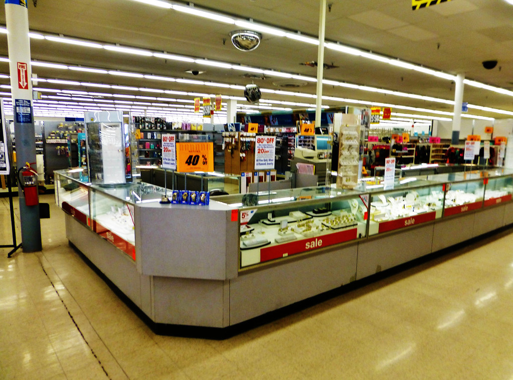 Jewelry Counter This Kmart opened on May 4th, 1978. The st… Flickr
