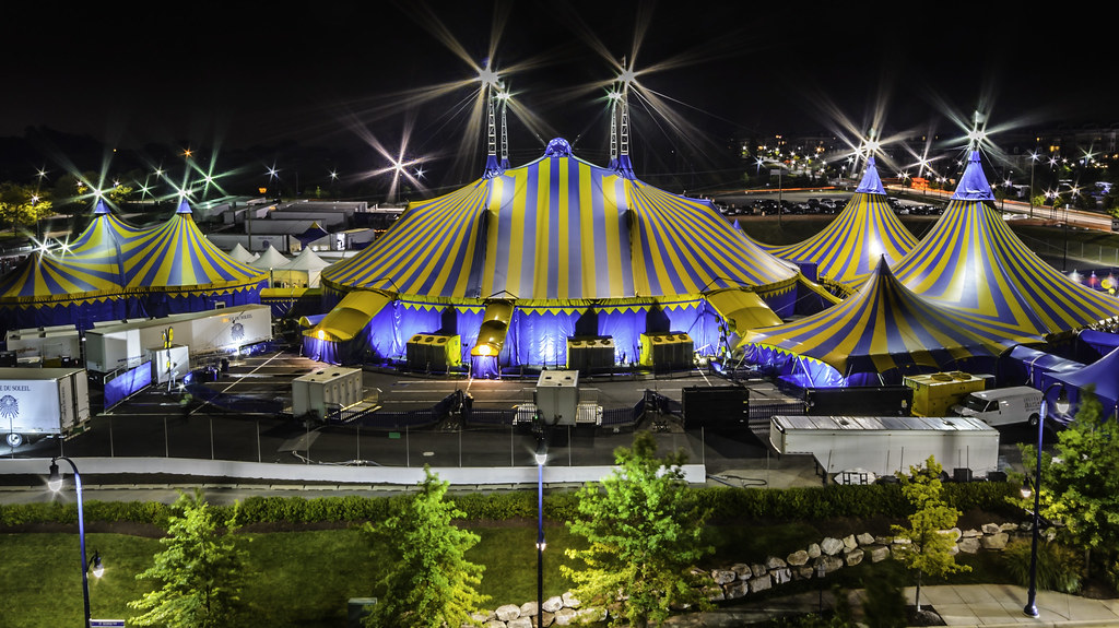 Cirque (cirque) du Soleil Tents Featuring the tent from t… Flickr