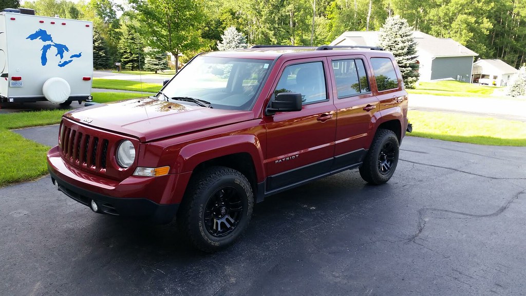 255x70x18 mods needed on 2017 with 16 rims? Jeep Patriot