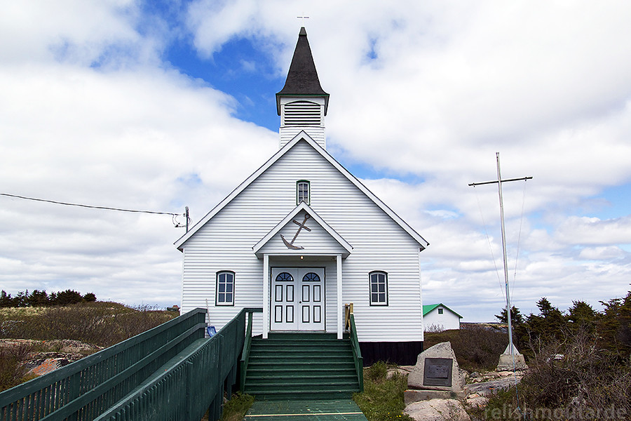 L'église de Kegaska Kegaska, Québec Carole Bleau Flickr