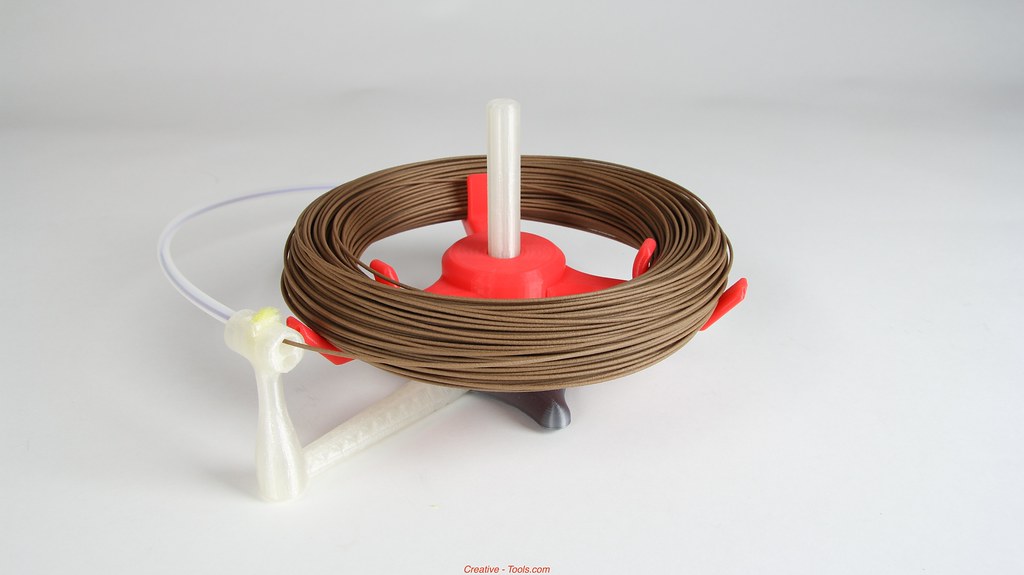 Universal standalone filament spool holder (Fully 3Dprin… Flickr