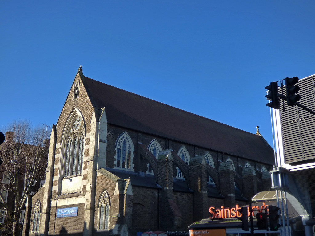 St Michael's Church and Sainsbury's Camden Road, Camden … Flickr
