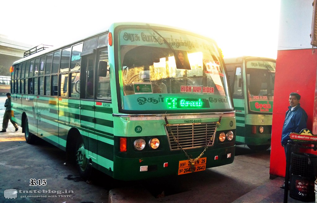 New buses on Hosur Salem 1 to 1 NON STOP Service TNSTC Blog